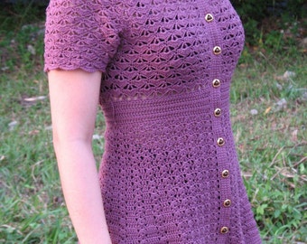 Orchid Crochet Top Pattern in PDF File