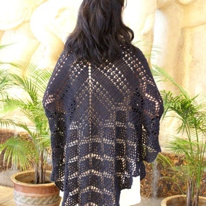 Garden Path Crocheted Shawl in PDF File image 3