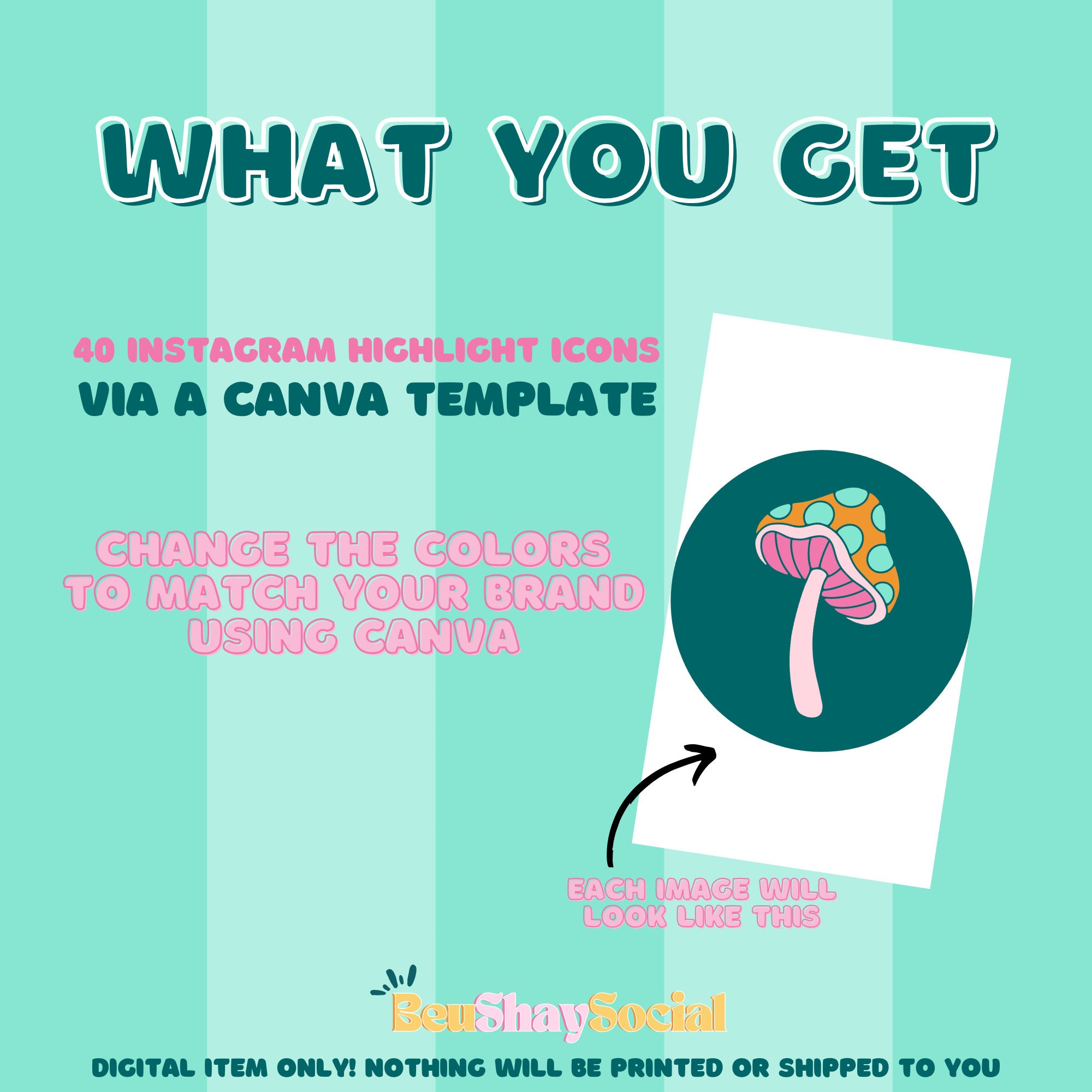 40 Editable Instagram Highlight Covers DIY Covers for Instagram Stories ...
