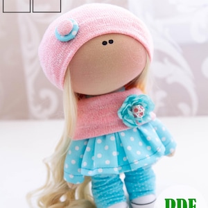Rag Doll Pattern PDF Instant Download Sewing