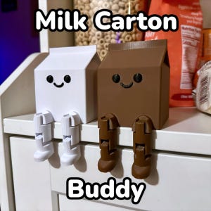 Cartón de leche Buddy / Cartón de leche impreso en 3D