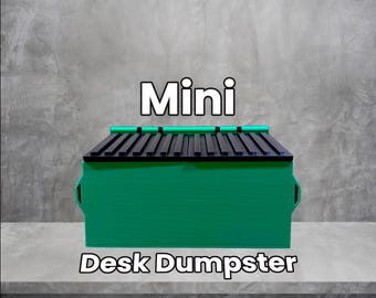 Mini Desk Dumpster | Desk Accessory