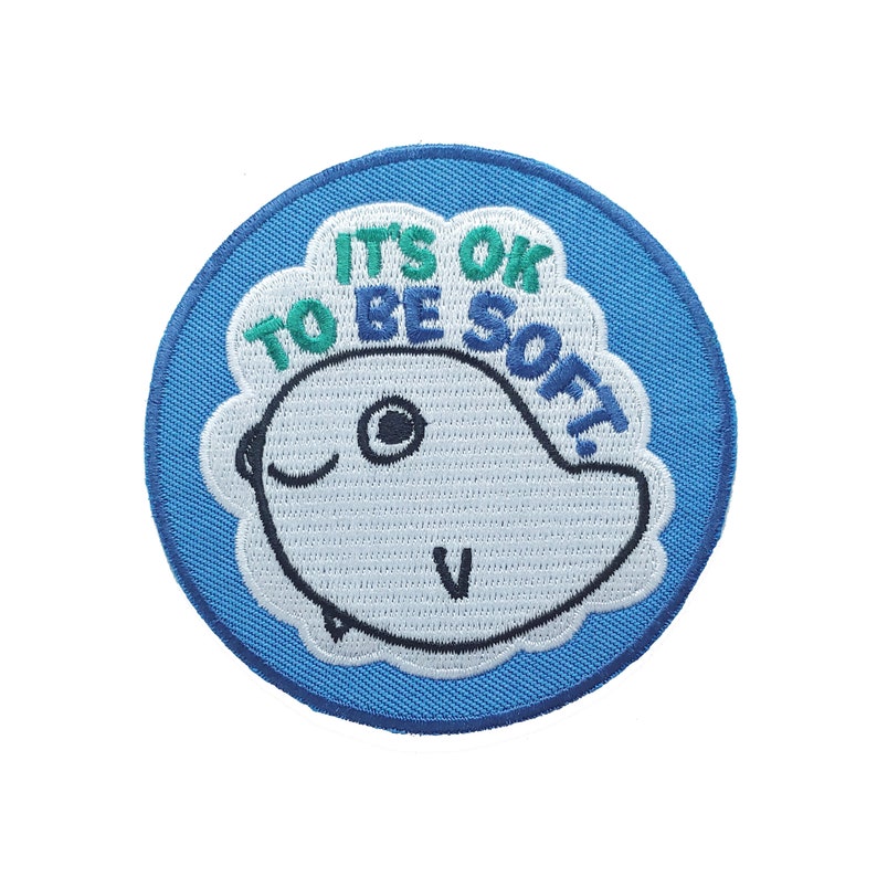 OK to be SOFT iron on patch image 1