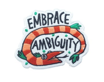 Ambiguity - iron on patch