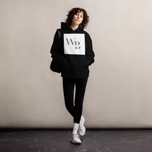 Graphic Hoodie Writer's Block (Unisex oversized hoodie)
