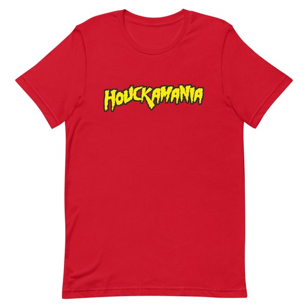 Unisex Houckamania Red Bella + Canvas Soft T-shirt