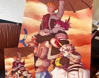 team akuta prints | 4x6 in. & 12x18 in.