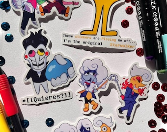 deltarune 3-in. stickers
