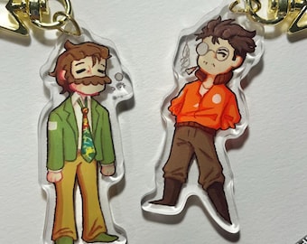 disco elysium 2.5-in. keychain