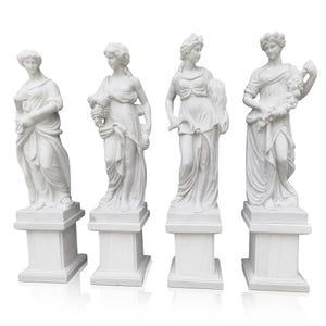 Greek Goddess Garden statues