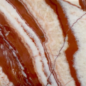 Marblebee Bright Red Marble Slab