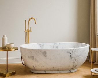 Natural Stone Bathtub Two-Person Tub