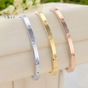 Etsy cartier love bracelet hot sale