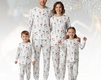 Wein Liebhaber Langarm Pyjama Set, lustige Weihnachtswein Pyjamas Familie, Urlaub Trinken Passende Pyjamas, Weihnachtsgeschenk für Frauen