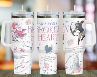The Archer And The Fox Tumbler, Fantasy Books Tumbler, Once Upon A Broken Heart Quotes Tumbler, Evangeline And Jacks Tumbler