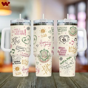 Boys Of Tommen 40oz Tumbler, Tommen College Drinkware Tumbler, Kavanagh 13 Tumbler, Fantasy Book Cup, Bookish Gift