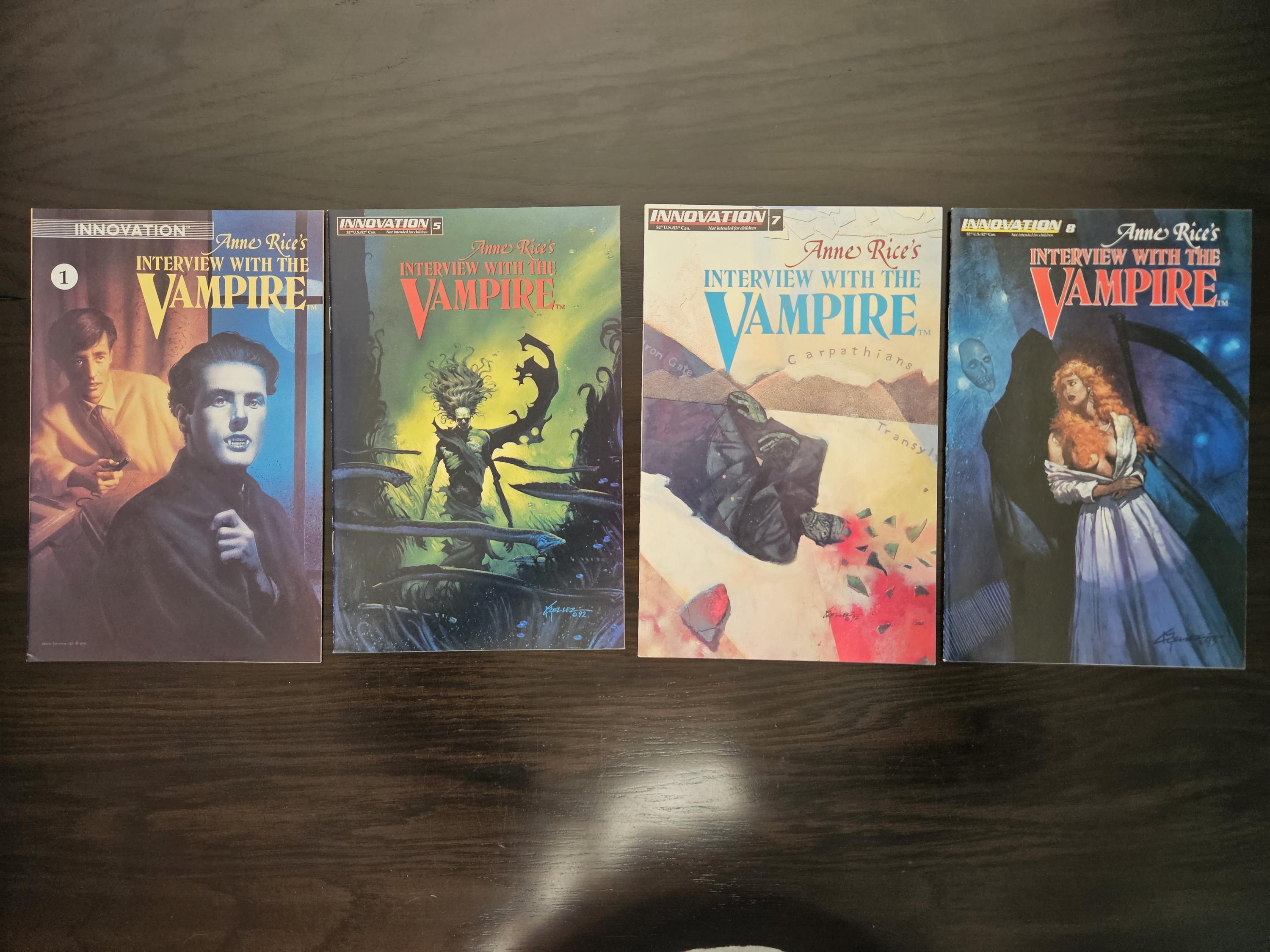 Anne Rice's Interview With the Vampire Comic - Etsy, image size:3000x2250