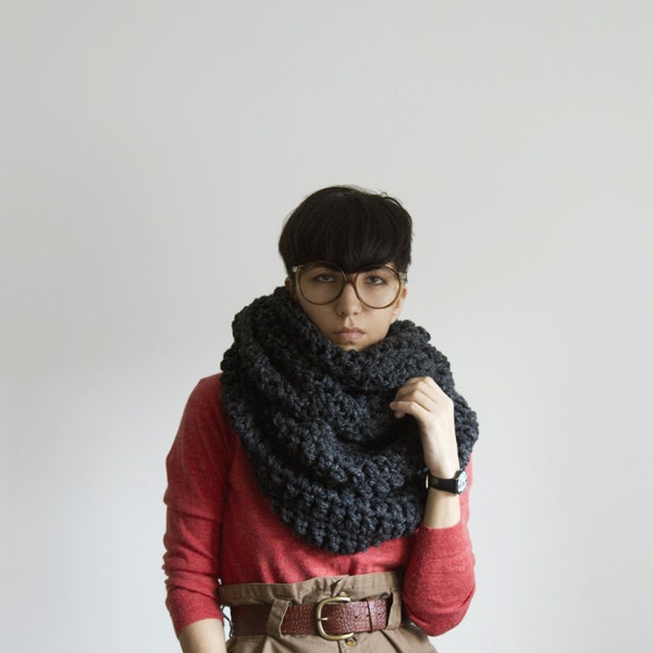 Pembroke Cowl in Earl Grey Tea