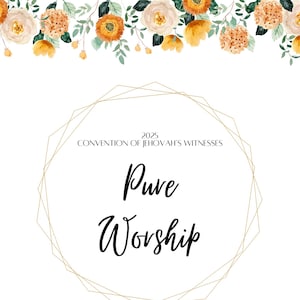 2025 JW Convention Notebook PDF Printable