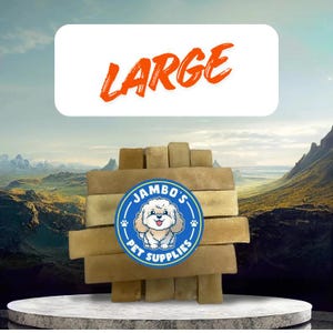 Large Himalayan Yak Cheese Dog Chew: Long Lasting, All Natural