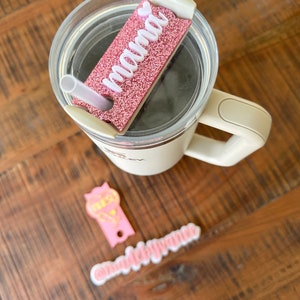 Stanley Cup Accessories Plate Stanley Topper Acrylic Stanley Cup Name Plate Acrylic Tumbler Name Plate Stanley Name Tag Nurse Gifts