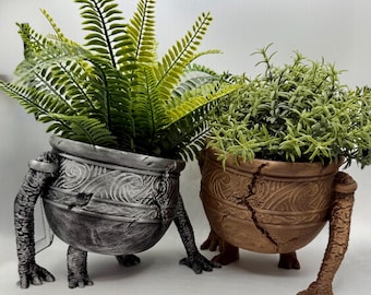 Elden Ring Alexander Jar Planter – Warrior Pot Plant Holder | Gamer Gift, Fantasy Decor, Handmade Fan Art