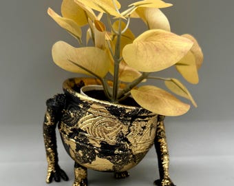 Jardinière en pot Alexander Elden Ring - Porte-plante en pot Warrior | Cadeau pour joueur, décoration fantastique, fan art fait main