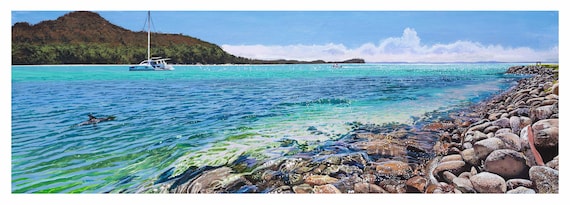Shoal Bay scene