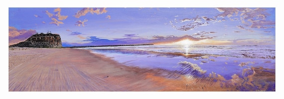 Nobbys Head  sunrise reflections