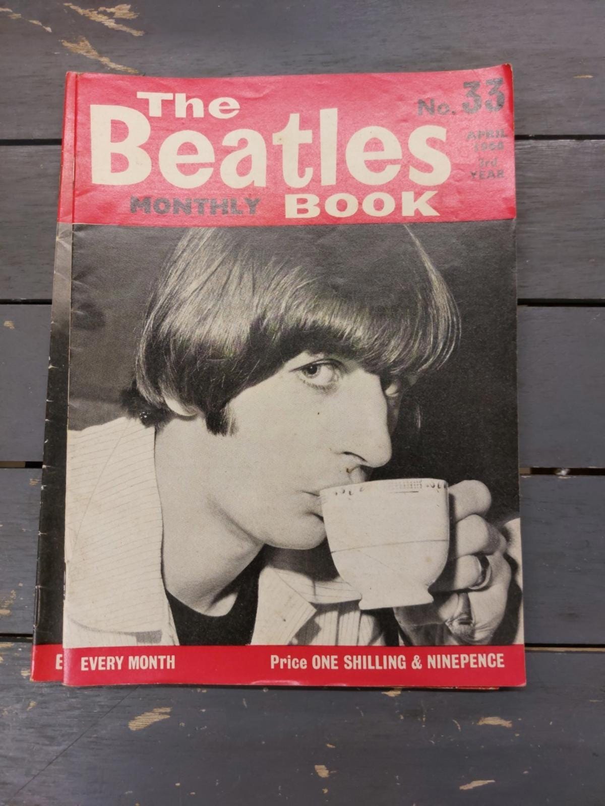 The Beatles Monthly - Etsy