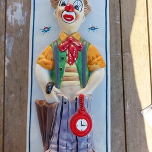 Clown Ceramic Tile Wall Hanging