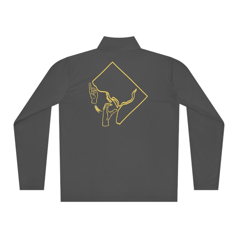 Washington, D.C. ASL Unisex Quarter-Zip Pullover image 10