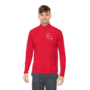 Louisiana ASL Unisex Quarter-Zip Pullover image 5