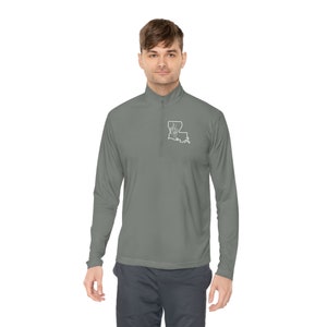 Louisiana ASL Unisex Quarter-Zip Pullover image 2