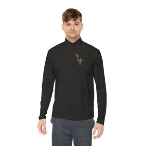 Washington, D.C. ASL Unisex Quarter-Zip Pullover image 6