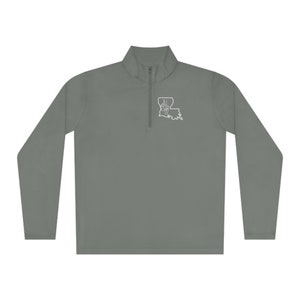 Louisiana ASL Unisex Quarter-Zip Pullover image 10