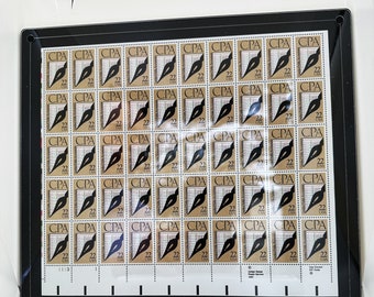 CPA Collectable Postage Stamp Framed Artwork