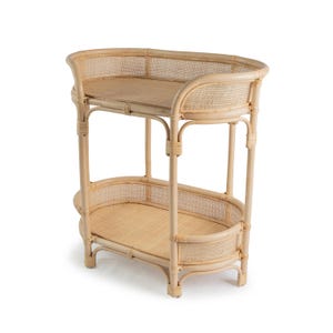 BREEZE Rattan Serving Bar Cart