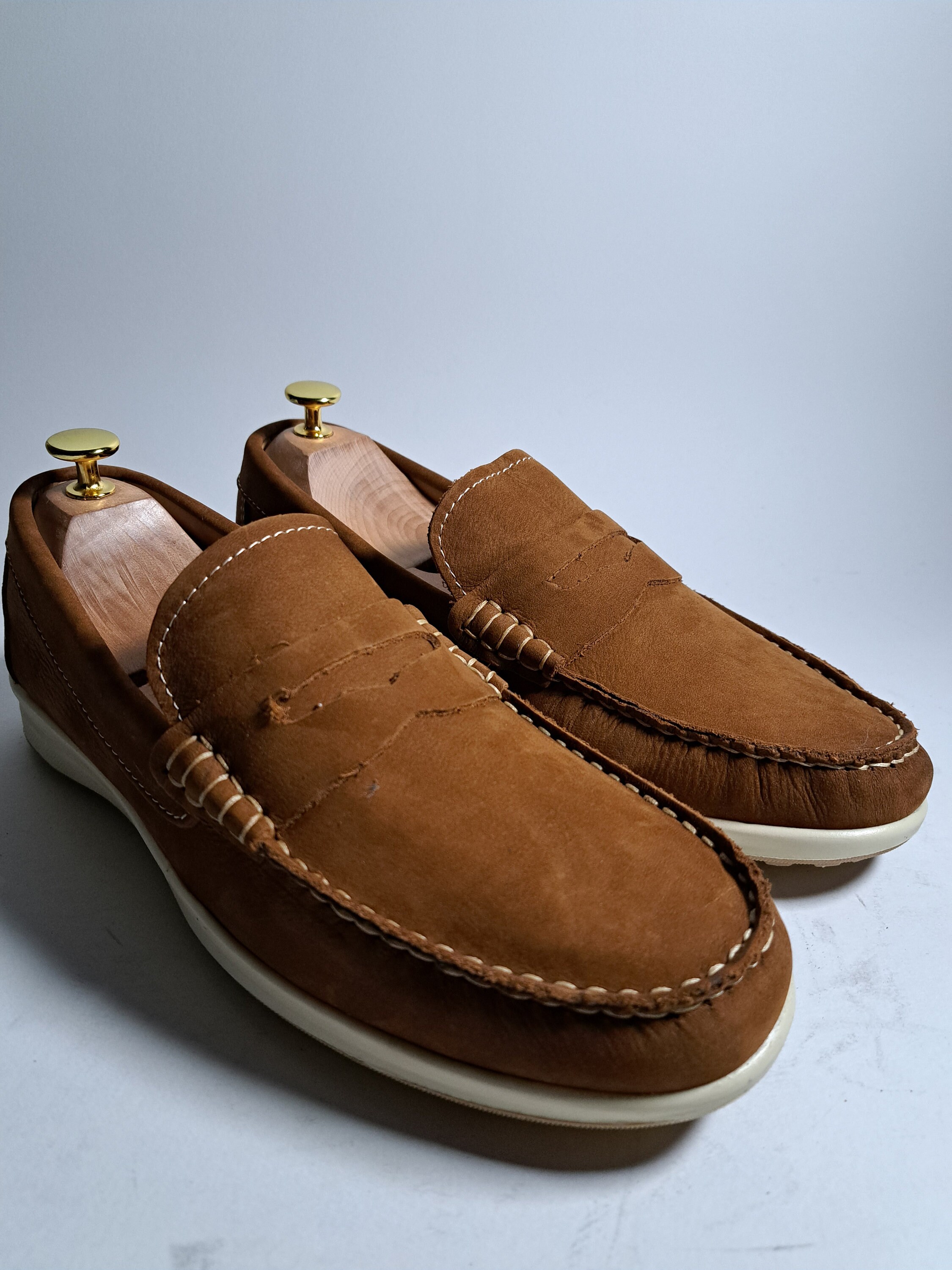 Elk Leather monodic Moccasin