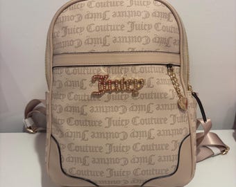 Juicy Couture Rosie Mini Backpack in Sandstone Juicy Couture Rosie Mini Backpack Purse Sandstone Cream | eBay main image 2