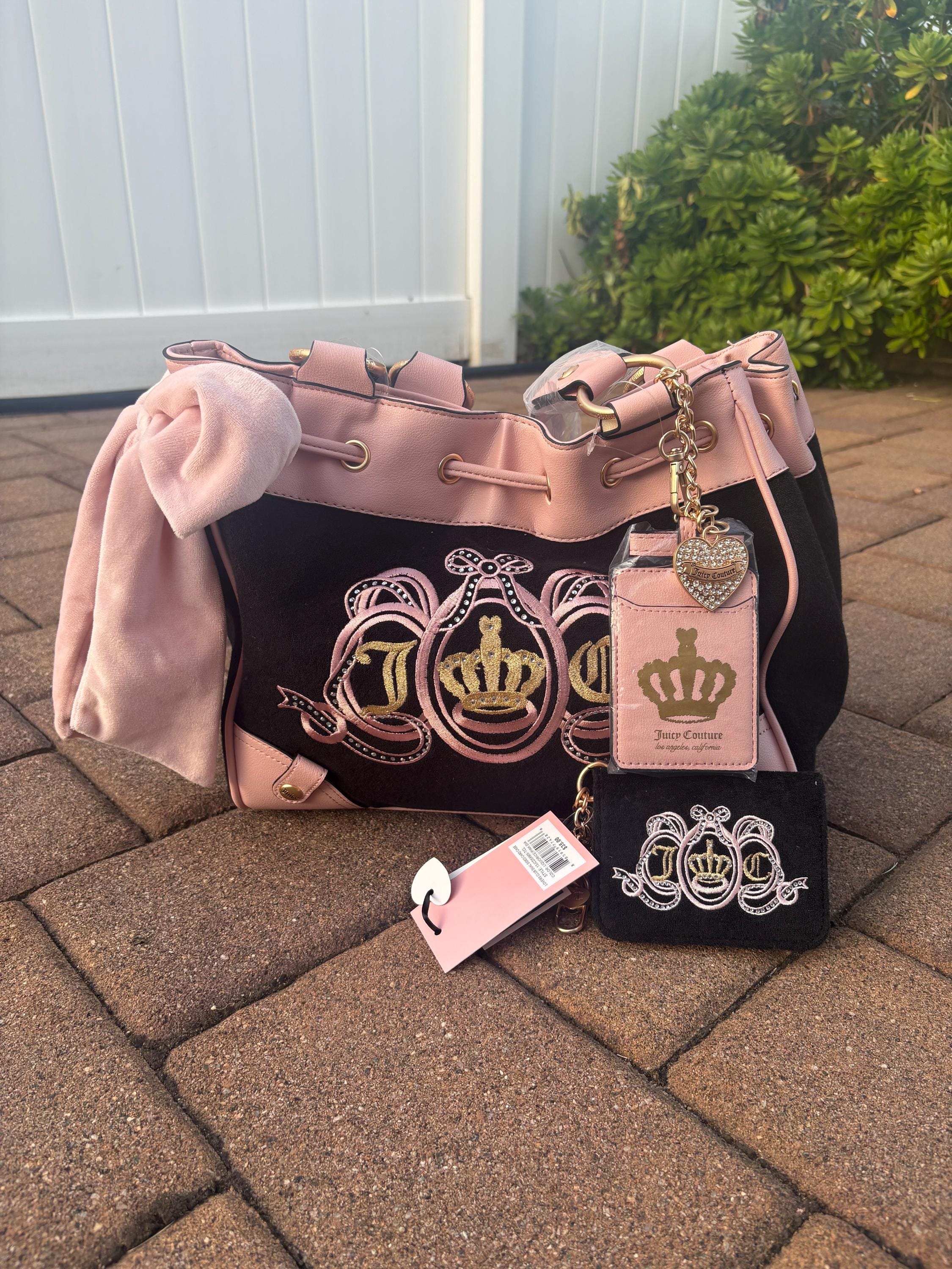 Juicy Couture Black and Pink Lovers Club Daydreamer and 