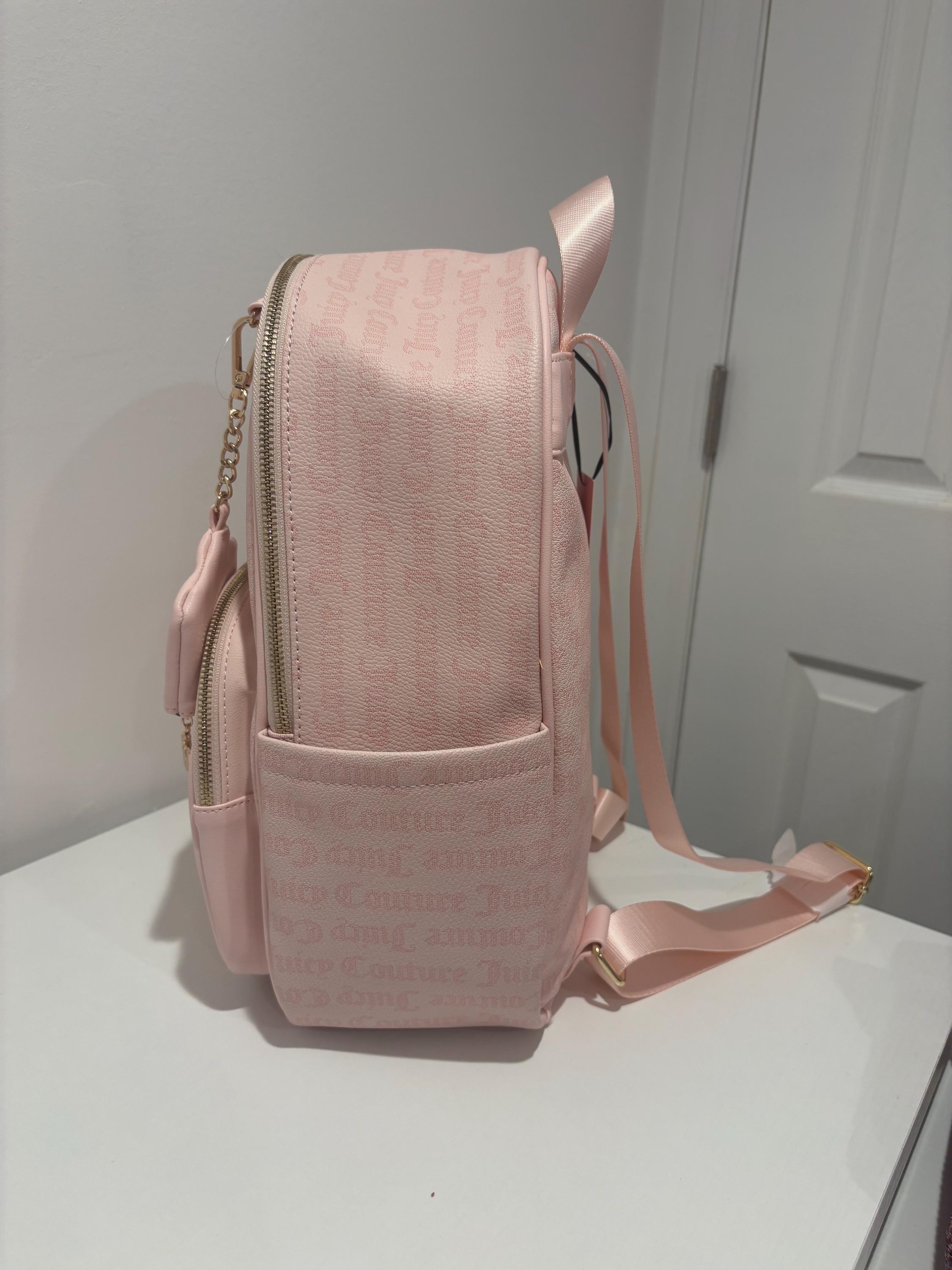 JUICY COUTURE Bag Charmed City Mini Backpack - Pink Taffy Juicy Couture Mini Backpacks for Women for sale - eBay main image 4