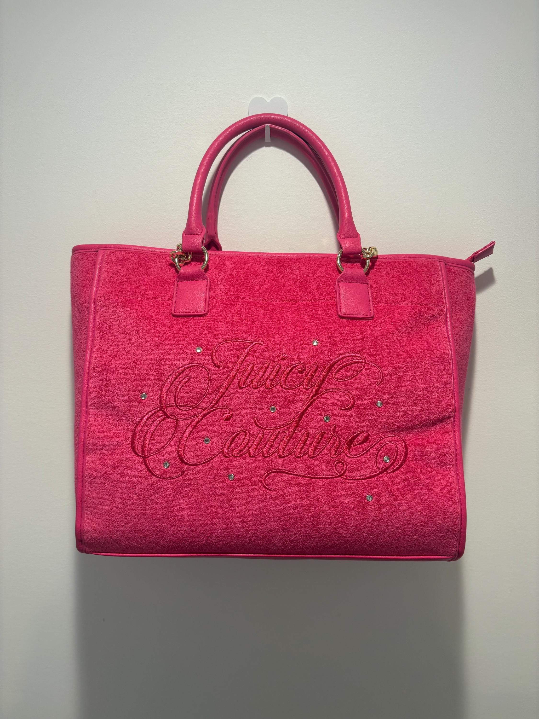 Juicy Couture Pink Flash Beach Tote - Etsy