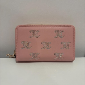 Cartera plegable multicompartimento Take the Lead de Juicy Couture Pink