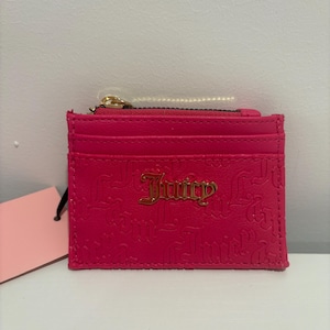Juicy Couture roze Flash Spring Fling ID-kaartetui