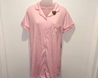 Juicy Couture Pink Sleep Dress - Size Medium