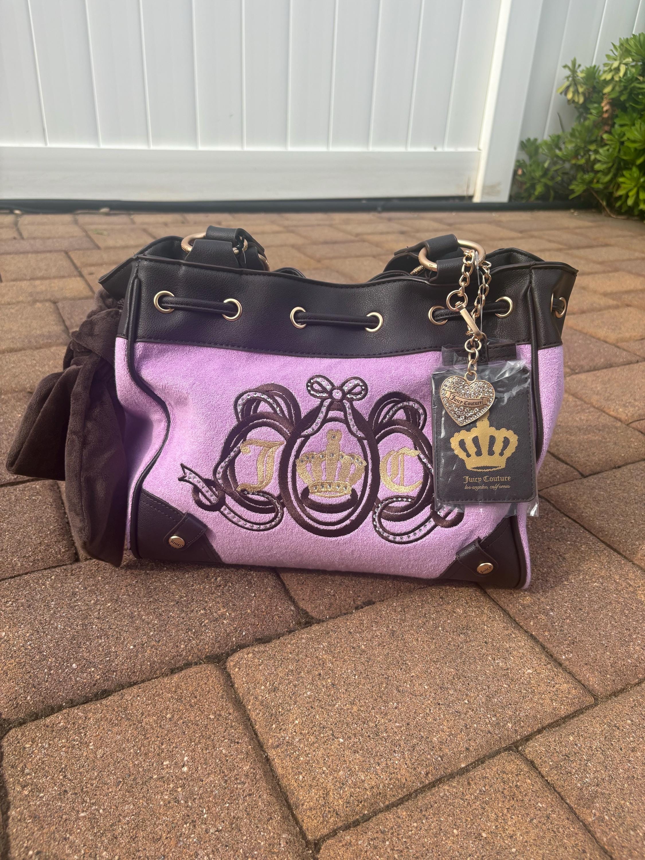 Juicy Couture パープル トートバッグ Juicy Couture Lovers Club Daydreamer Tote Bag Purple NWT | eBay