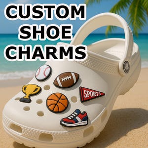 Custom PVC Shoe Charms: Made-to-Order Clog Pins
