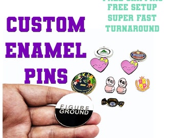 Custom Lapel Pins, Soft Enamel Pins, Wholesale Pricing, Free Shipping Fast Turnaround,