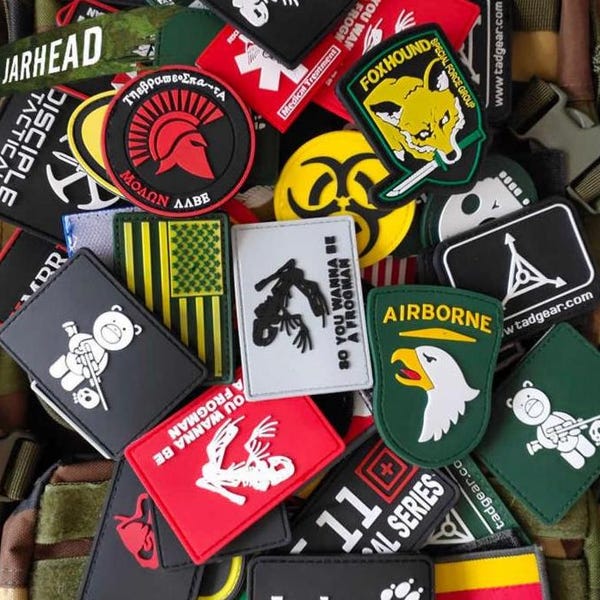 Personalized Logo Embroidered Patches, Custom Iron Iraq